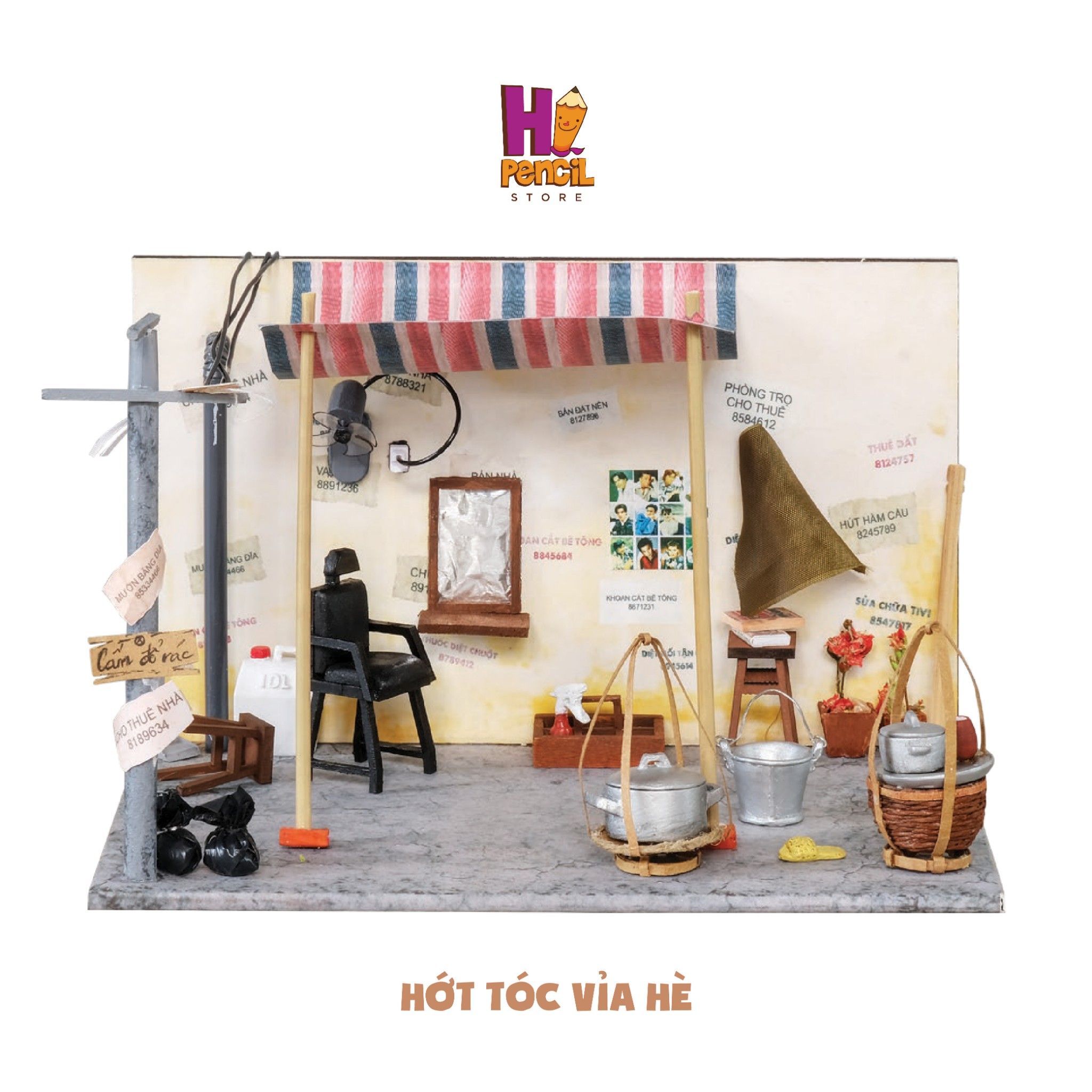 Mô hình Hớt tóc vỉa hè