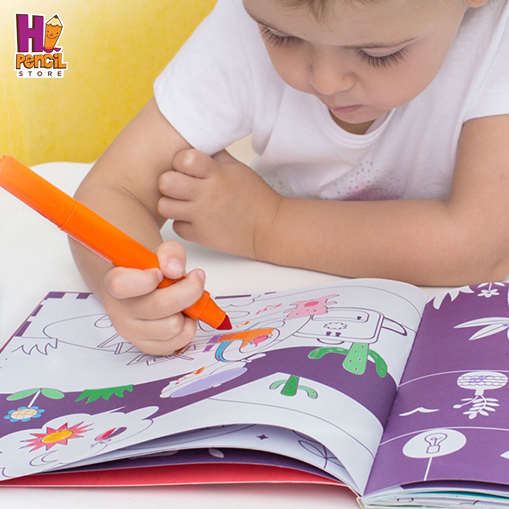 DRAWING COLORING BOOK-BOY