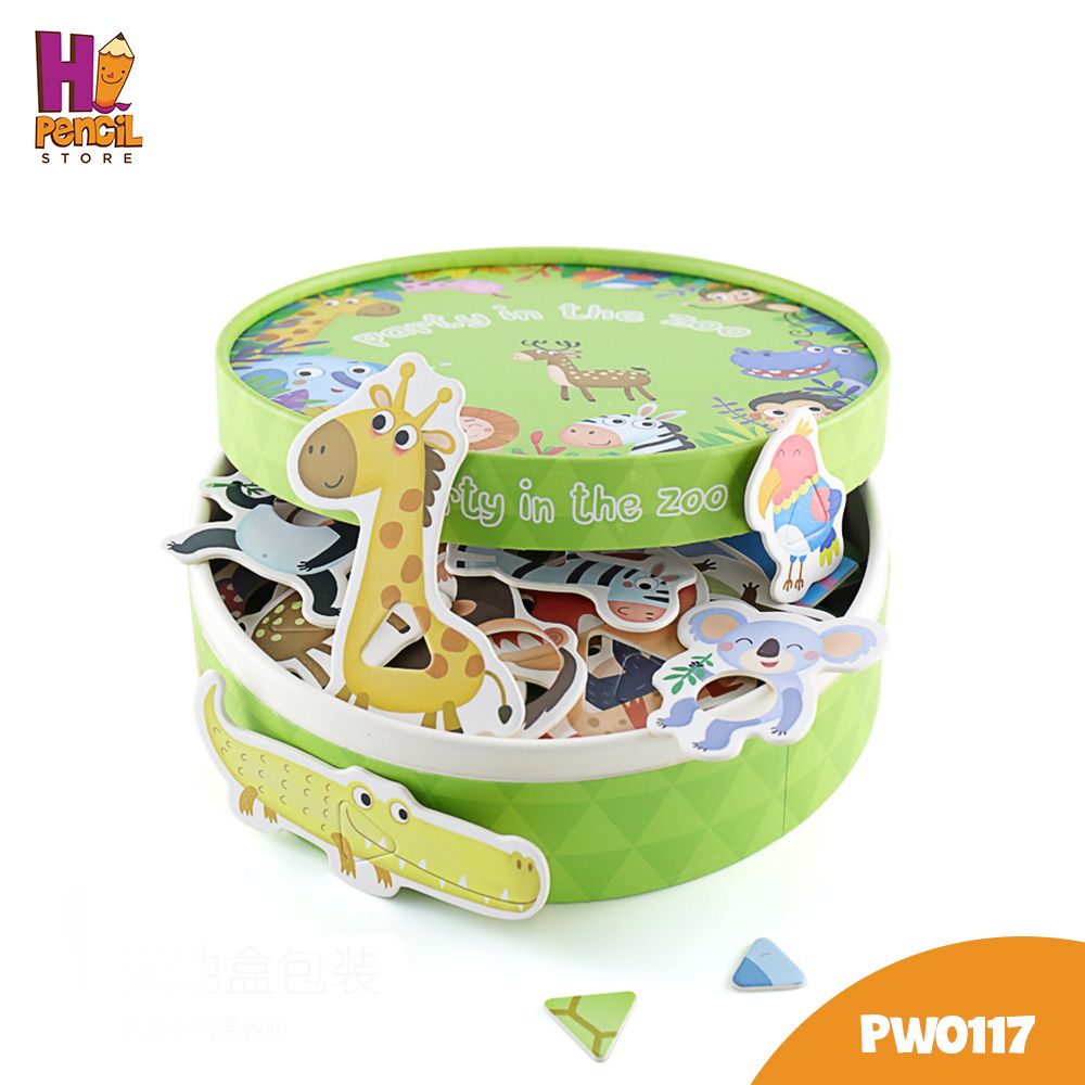 Bộ Xếp Hình Mảnh Tròn