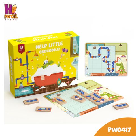 Boardgame Giải Cứu Cá Sấu