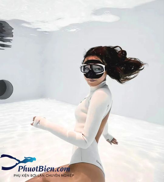 Đồ bơi lặn bikini wetsuit giữ nhiệt nữ bestdiving saveocean 2mm tay dài