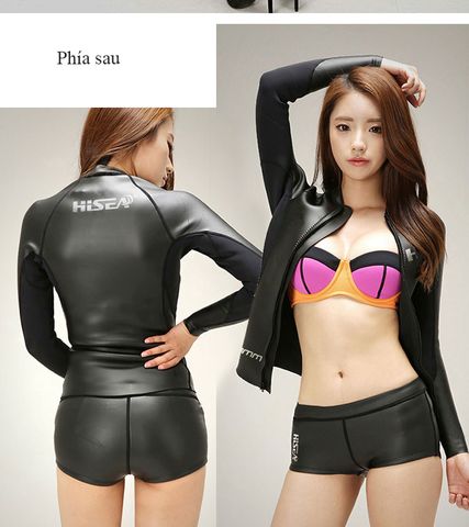  Đồ Lặn Wetsuit 2 Mảnh - AL002 Size S & M 