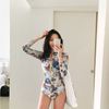 Áo Tắm Bikini Tay Dài Phiên Bản Hàn Quốc - HQ01