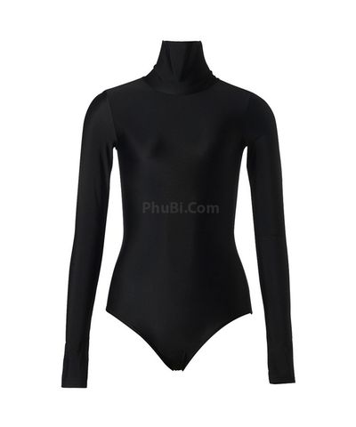  Áo Tắm 1 Mảnh Bikini Cao Cổ Dài Tay Phiên Bản Hàn Quốc - HQ04 