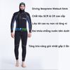 Bộ Đồ Lặn Người Nhái CR Wetsuit 5mm - AL4133