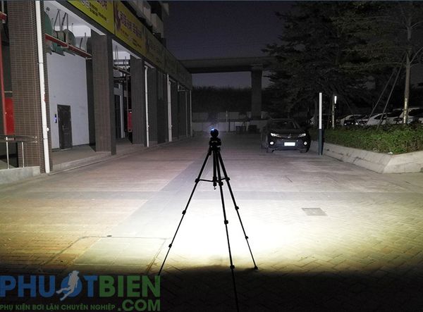 Đèn Pin Led Lặn Biển Chống Thấm Nước Đa Chức Năng FLashlight  QH14-7