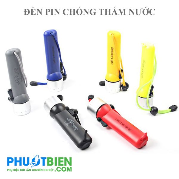 Đèn Pin Led Lặn Biển Chống Thấm Nước Giá Rẻ