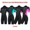 Đồ Bơi Lặn Đôi Giữ Nhiệt Wetsuit Nam Nữ 2MM - ALD232