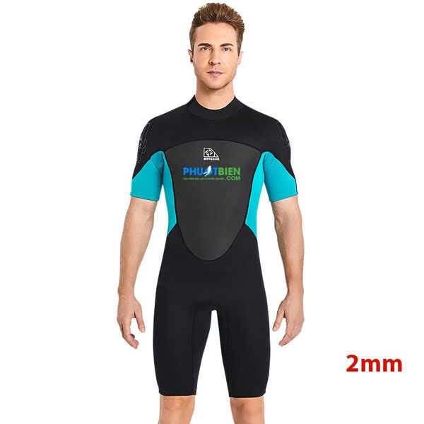 Wetsuit Bơi Lặn Giữ Nhiệt Nam & Nữ Dạng Lửng 2MM