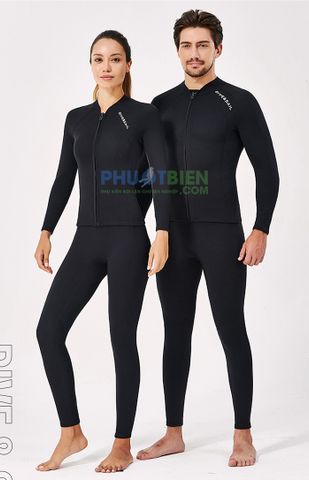  Đồ Bơi Lặn Đôi Giữ Nhiệt Wetsuit Nam Nữ 2MM - AL244 