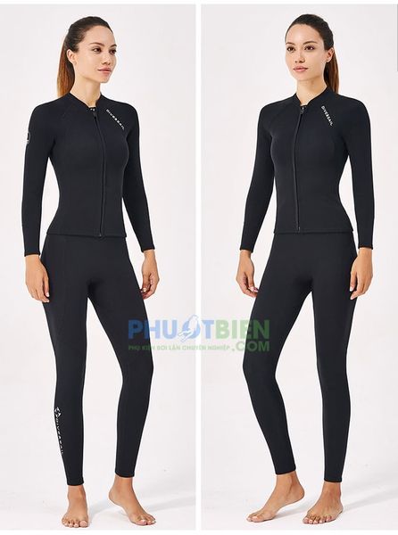 Đồ bơi lặn đôi giữ nhiệt wetsuit nam nữ AL244