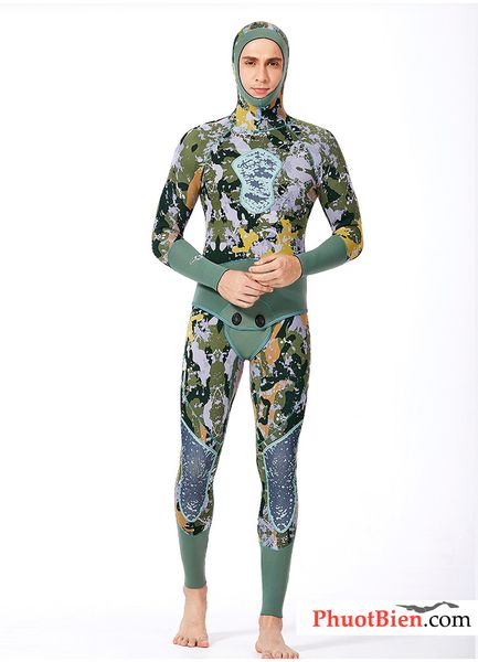 Bộ đồ quần áo lặn wetsuit 2 mảnh nam nữ 3mm