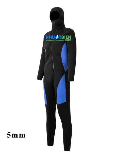 Đồ nhái lặn biển wetsuit 5mm giá rẻ