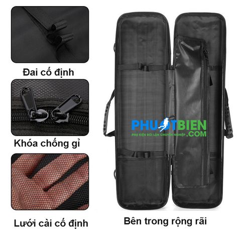  Hộp Vali Fin Box Đựng Chân Nhái Freedive 