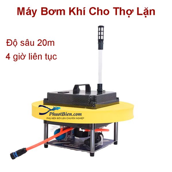 Máy Bơm Khí Nén Cho Thợ Lặn Chạy Bằng Pin