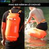 Ba Lô Túi Khí Kép Đựng Đồ Bơi 28L / 35L Kiêm Phao Bơi Sông Hồ Biển IRONMAN 901