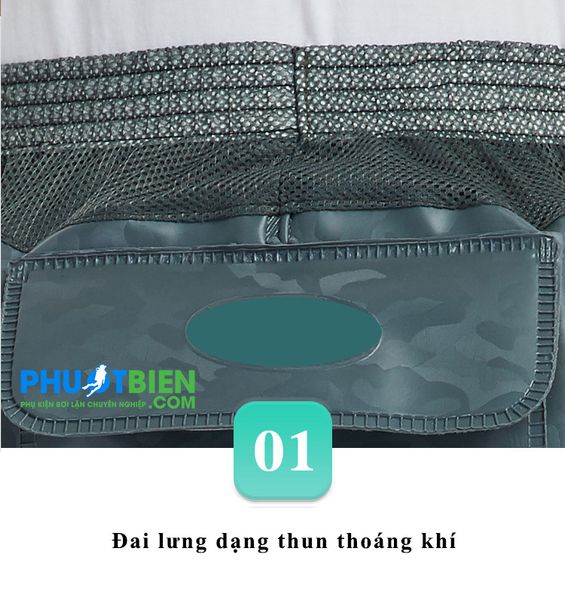 Quần câu cá lội nước chống thấm