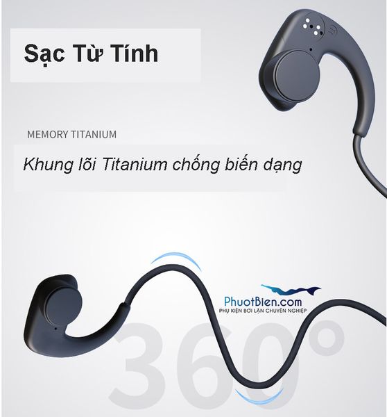 Tai nghe bluetooth không dây chống nước waterproof bluetooth headphone