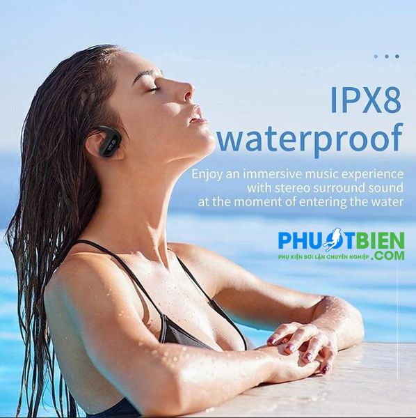 Tai nghe bluetooth không dây chống nước waterproof bluetooth headphone