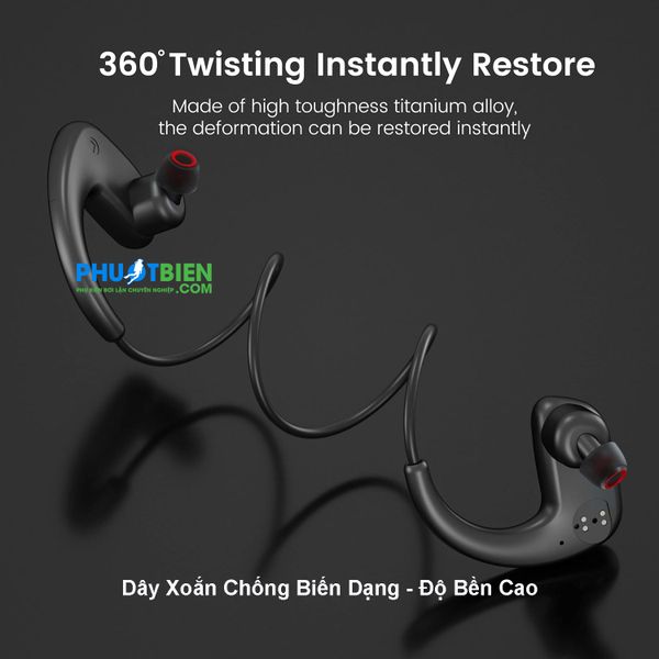 Tai nghe bluetooth không dây chống nước waterproof bluetooth headphone