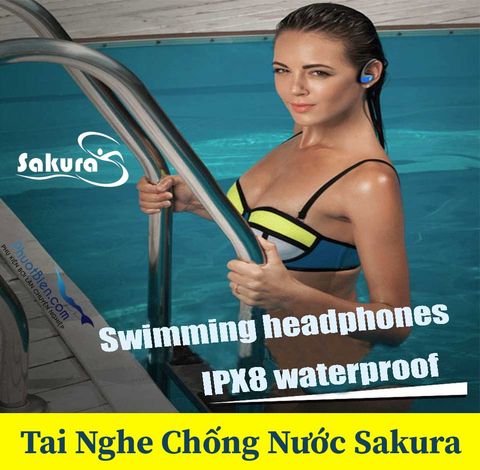  Tai Nghe Dưới Nước Bluetooth Không Dây Sakura - TN608 