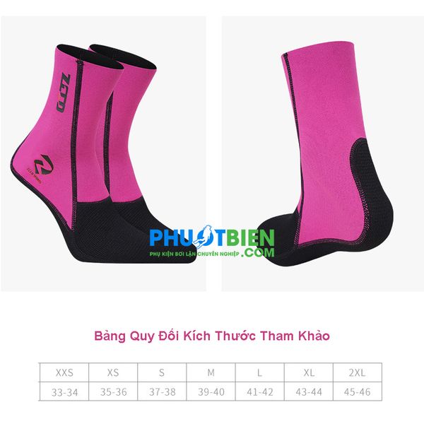 Tất vớ bơi lặn giữ nhiệt diving socks