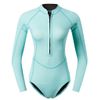 Wetsuit Bikini Bơi Lặn Giữ Nhiệt Nữ 2mm Màu Xanh - ALN08