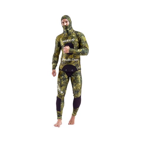  Đồ Lặn Wetsuit HISEA Ngụy Trang Bắn Cá Chuyên Nghiệp - AL017 - 3.5 mm 