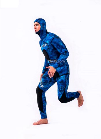  Đồ Lặn Bán Cá Chuyên Nghiệp Wetsuit HISEA Ngụy Trang - AL103 - 1.5 mm 