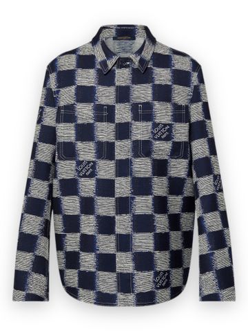 SM LO Damier Rush Signature - Night Blue