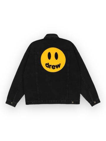 AK Drew Denim Mascot Embroidered - Black