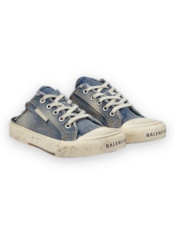 Balen SNK Mule Destroyed Denim - Blue