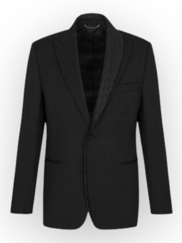 AK DO Blazer Oblique Asymmetric - Black