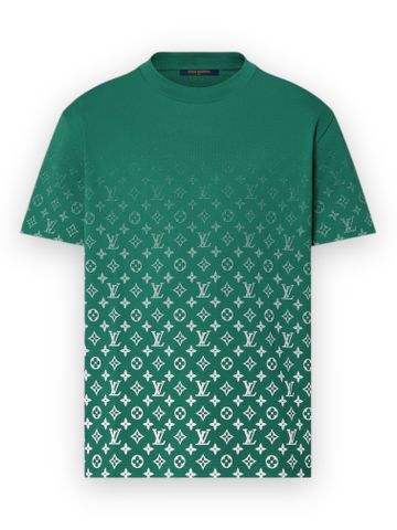 Phông LO Monogram Gradient - Green