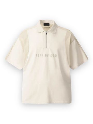 Polo FOG Half Zip - Beige