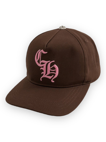 Mũ CH Baseball Pink Logo - Brown