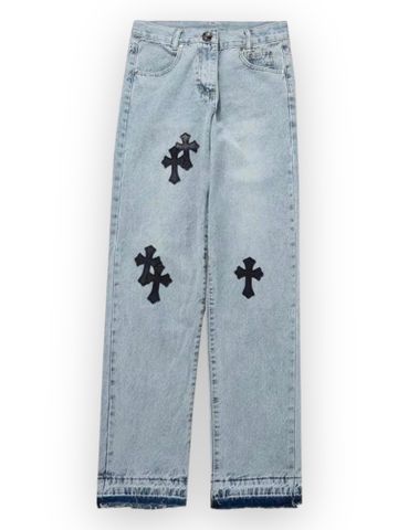 CH Leather Cross Black 23ss - Blue