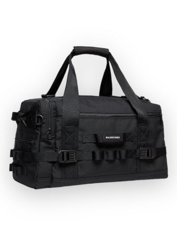 Balen Army Duffle Hand Bag - Black