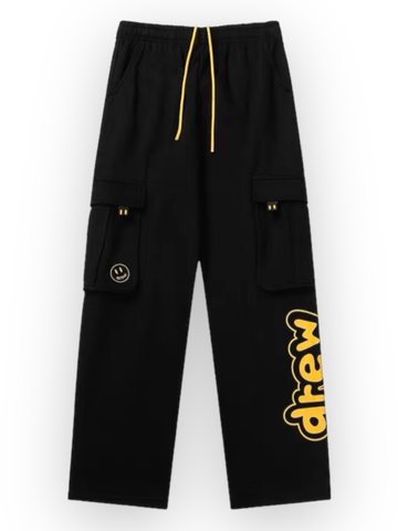 Drew Cargo Mascot Pants - Black