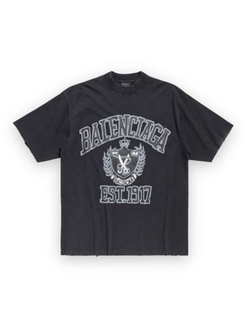 Phông Balen College Logo Print - Black