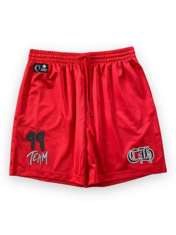 QS CH Mesh Stadium FootBall - Red