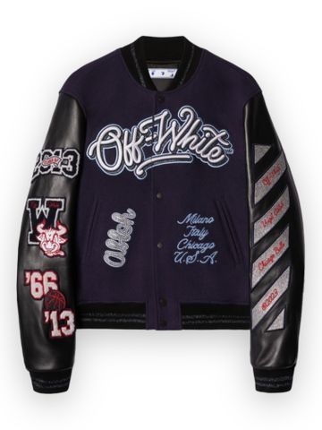 AK OW Chicago Bulls Varsity - Navy Blue