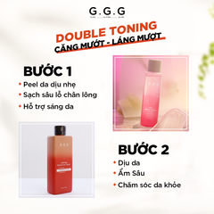 Combo 2 Toner Nấm, Cân Bằng Cấp Ẩm Sâu & Làm Dịu Da Tức Thì G.G.G Calming Mushroom Toner 200ml