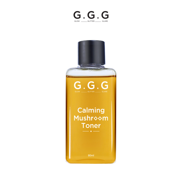 Toner Nấm, Cân Bằng Cấp Ẩm Sâu & Làm Dịu Da Tức Thì GGG Calming Mushroom Toner 80ml