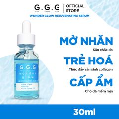 Tinh Chất Serum Cấp Ẩm Sâu Trẻ Hoá Da G.G.G Wonder Glow Rejuvenating Serum 30ml