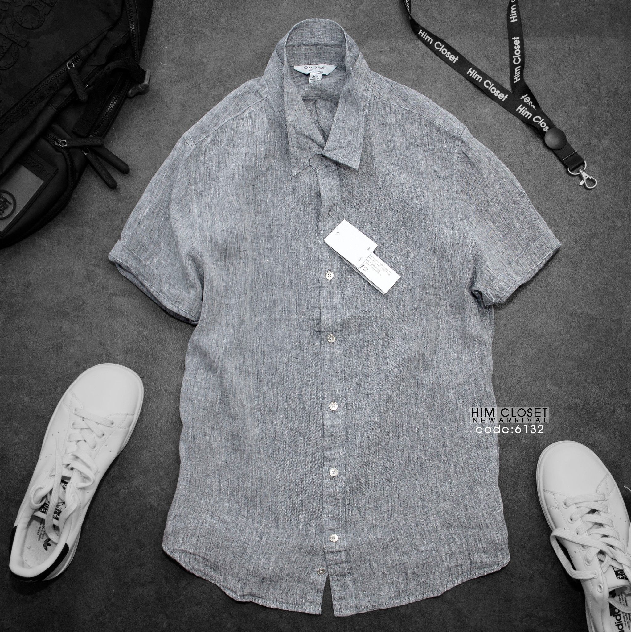 C.K Linen Sleeve Shirt