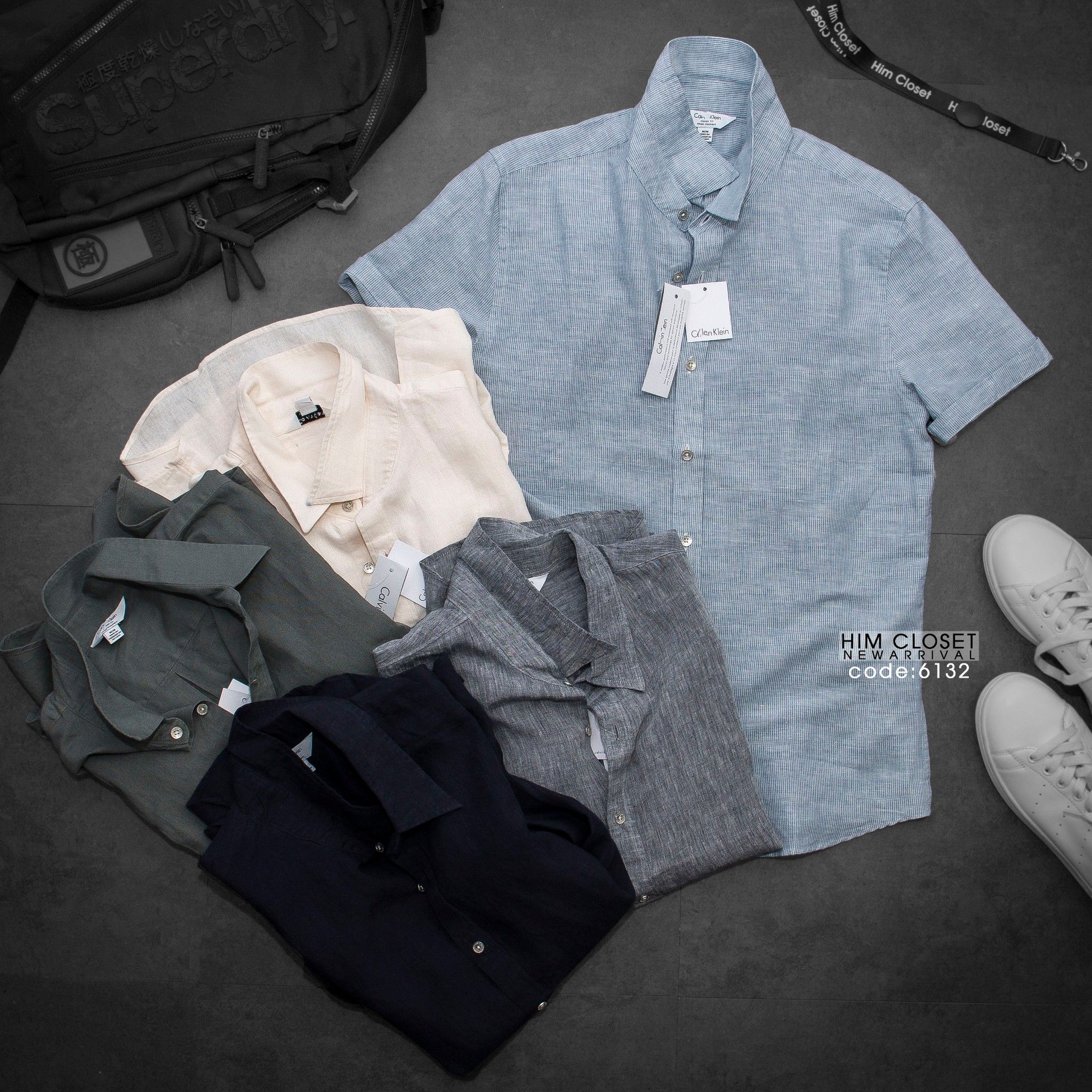 C.K Linen Sleeve Shirt