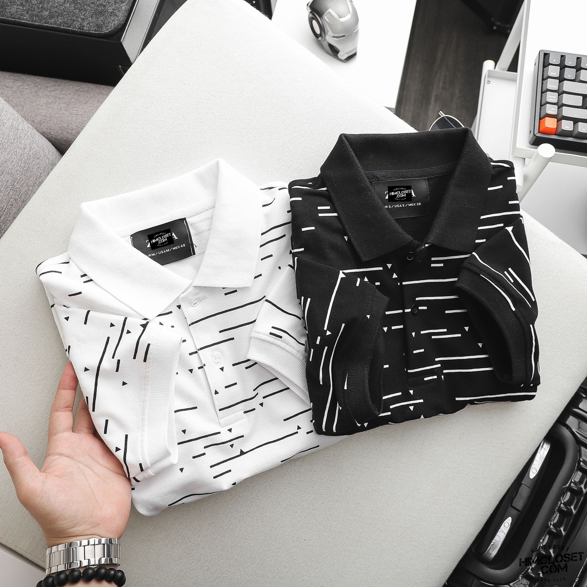 Polo ZR Hoạ Tiết