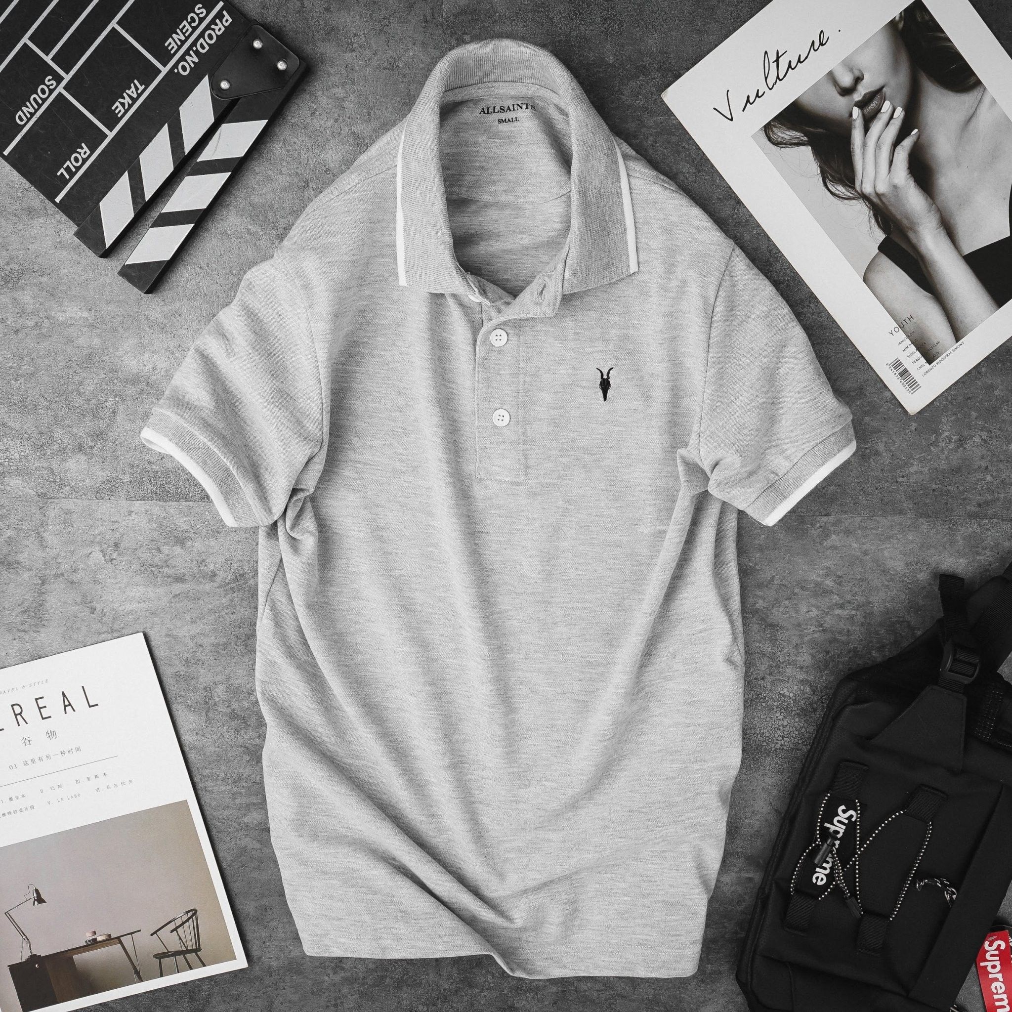 Polo A.Saints Viền Cổ