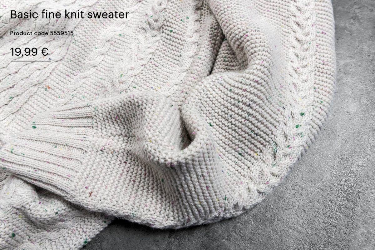 P.B KNIT SWEATER